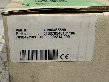 JUMO dTRON DR 316 – Temperature Controller – Type 703049/181-000-23/214,000 (used)