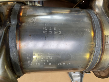 Preview: 05L131601D original VAG diesel particulate filter DPF Audi A3 Q2 Q3 NEW - Kopie