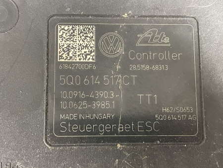 Preview: 5Q0614517CT original VAG ABS unit control unit
