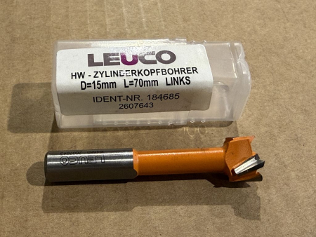LEUCO HW-Zylinderkopfbohrer Industriebohrer 184685 2607643 LINKS (neu)