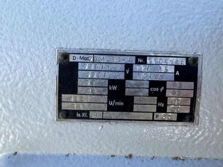 Leybold-Heraeus RUVAC WS 1000 Rootspumpe Wälzkolbenpumpe EVA 100 PA