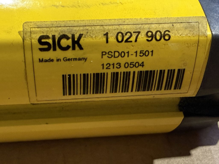 Preview: SICK M4000 Sicherheitslichtvorhang Sender PSD01-1501 Empfänger M40Z-025000RR0 gebraucht