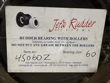 Preview: JEFA Rudder Systems 4S060Z Rudder Bearing 60mm (new)