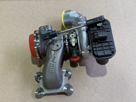 Preview: 04E145722H Original Audi Abgaskrümmer mit Abgasturbolader CVNA NEU