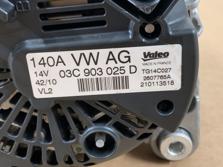Preview: 03C903025D orig. VW alternator Lima alternator 1.4 TSI NEW