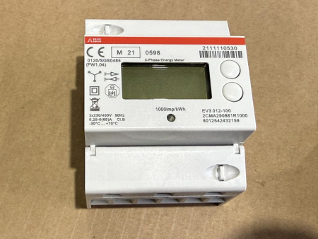 ABB EV3 012-100 Energy Meter 3-Phase 2CMA290881R1000 new