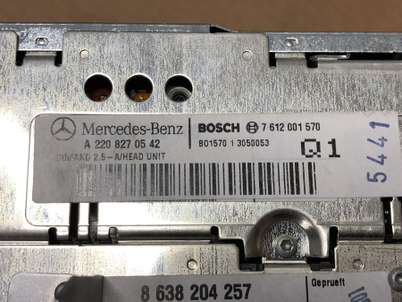 A2208270542 Command station Command Mercedes C215 W220 V220 NEW USA model