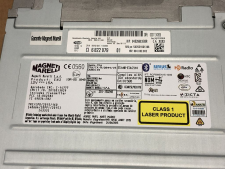 Preview: 65126822079 6822079 Headunit Basic Navigation BMW F45 F46 I01 F48 NEW