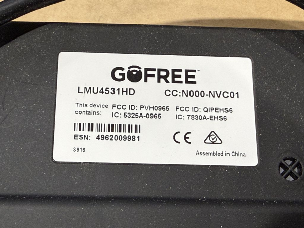 GOFREE TRACK Track-CellFi Remote Controller Kit 000-12616-001 Unbenutzt