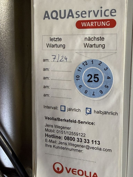 Veolia / ELGA Berkefeld UV 4600-Z UV-C Entkeimungsanlage gebraucht