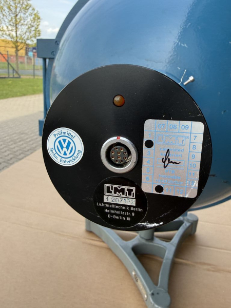 LMT Ulbricht-Kugel Integrationskugel Messsystem FMK + 3 Kugeln + Messschrank mit Messgeräten (gebraucht)