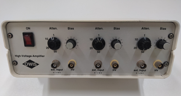 Owis VAP 84-3 High Voltage Amplifier, 3 channels, Max.600V
