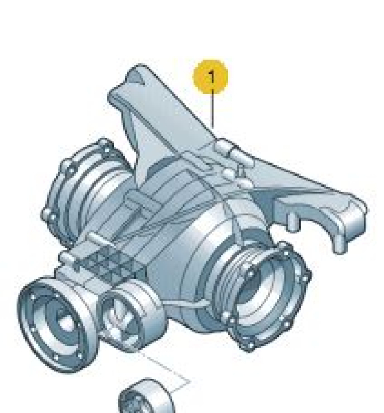 0D2500043 original Audi final drive Q7 2016- NEW
