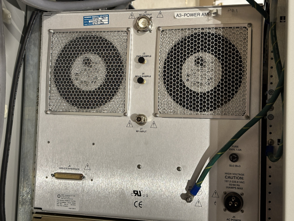 CPC Tesla 7 10142010 P00940-01 PA-FRU Siemens 40-305MHz 4000W Verstärker 7T 9.4T