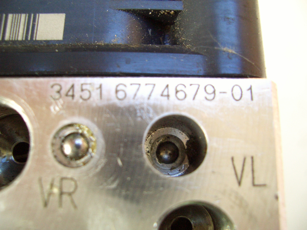 ABS DSC unit control unit 0-265-250-217 0265250217 34516774679 6774679 BMW