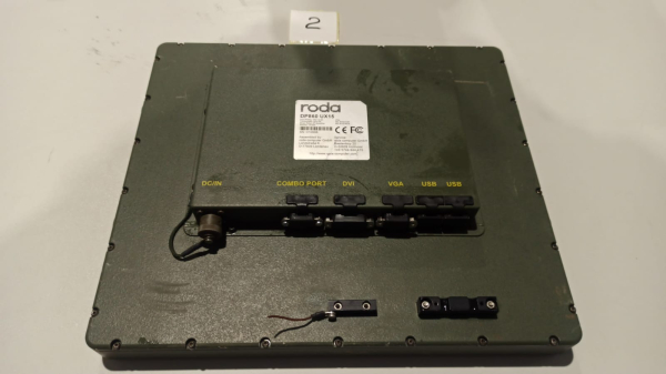 RODA DP860UX15 DP860-UX15 military multifunction display DP5100 controller defective. #2