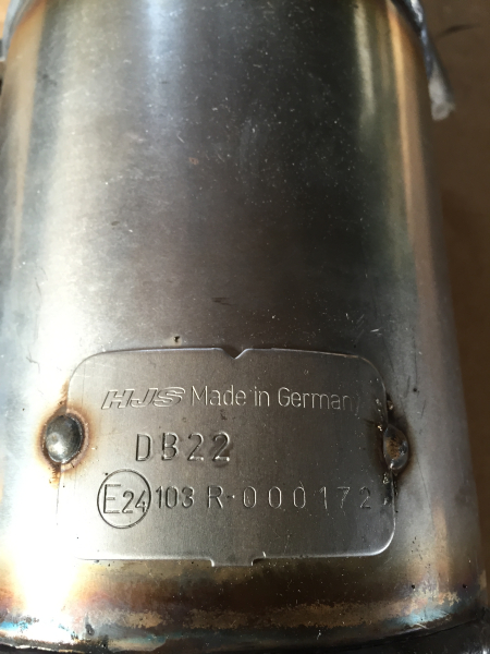 HJS DB22 Katalysator für Ford Mondeo 2.0 TDCI 96kW 130PS