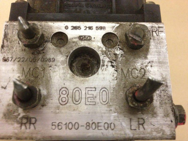 Bosch hydraulic unit with control unit brake for Suzuki Swift 0265216598 0273004323