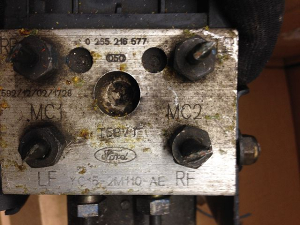 ABS Hydraulic Unit Control Unit Ford Transit 0265216577 YC15-2M110-AE