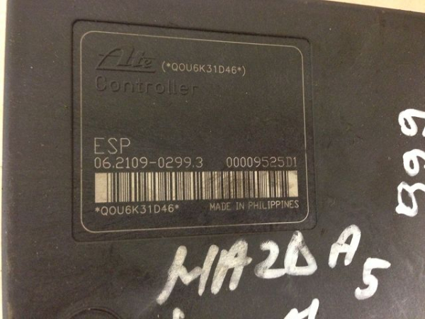Mazda-5 hydraulic unit controller 5N61-2C405-CC 06.2109-0299.3 06.2102-0784.4