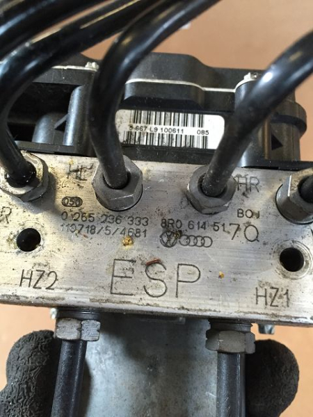 8R0614517Q 8K0907379G 8R0614517T ABS ESP unit controller Q5