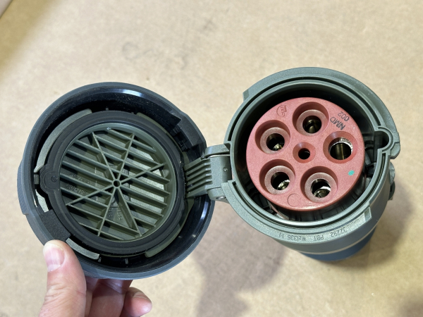 24985 Mennekes PowerTOPXtra coupling 125A 5p 6h 400V IP67