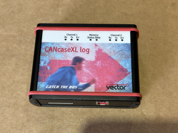 Vector CANcaseXL LOG CAN/LIN Network Interface