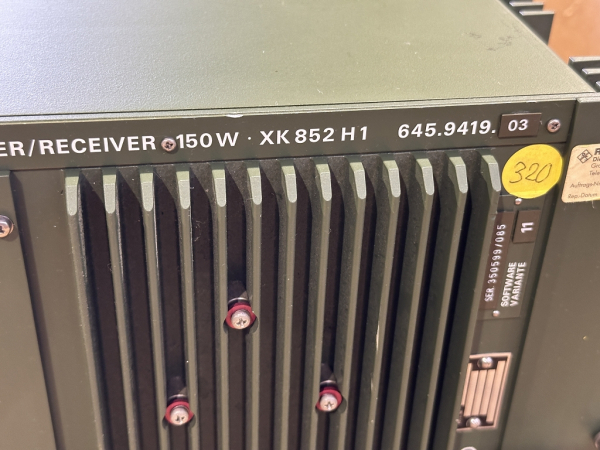 Rohde & Schwarz XK852H1 Sender-Empfänger 645.9419.03
