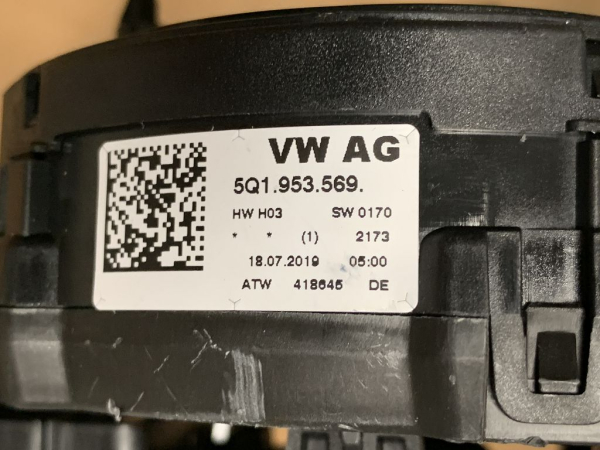 5Q1953521AS Lenkstockkombinationsschalter T-Roc Cabrio Superb NEU