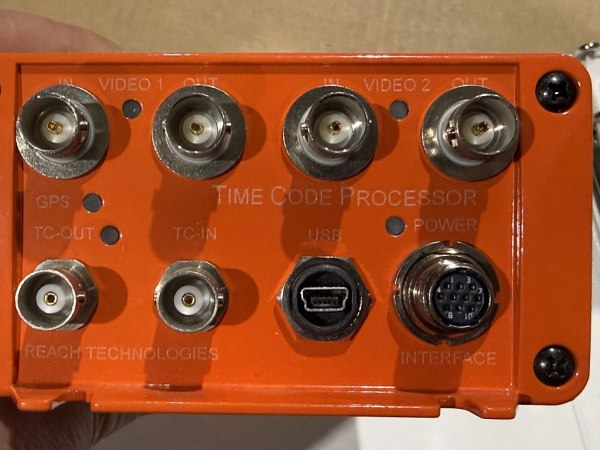 REACH Technologies TCP-R Time Code Processor Signalprozessor (gebraucht)