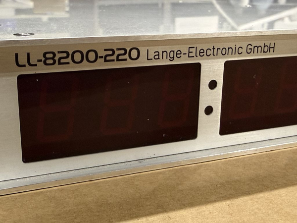 Lange Electronic LL-8200 Video Time Interface Signalprozessor LL-8200-220 (gebraucht)