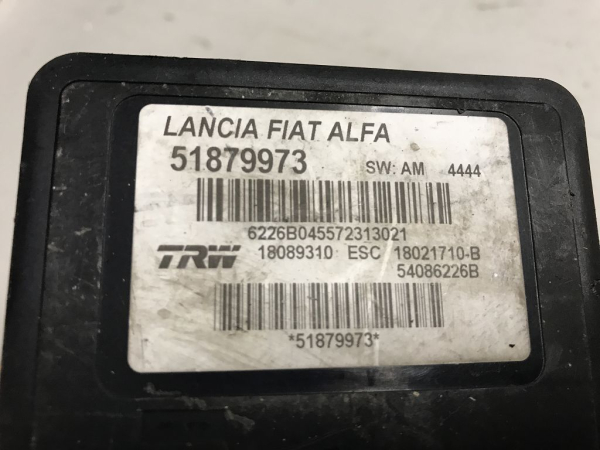 51879973 54086226B 18021710-B ABS Hydraulic block control unit Fiat 500L