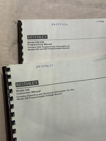 Keithley 230 Programmable Voltage Source programmierbare Spannungsquelle Modell 230 (gebraucht)