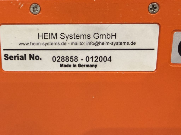 HEIM Systems DATaRec-D20f Datenrekorder Datenerfassungssystem (gebraucht)