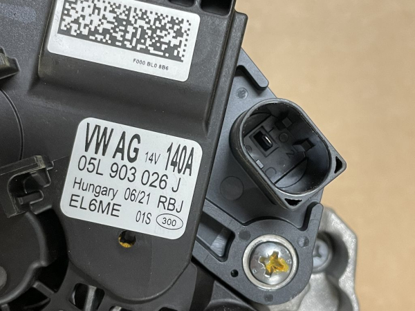 05L903026J original VAG alternator generator 140A 2.0 TDI NEW