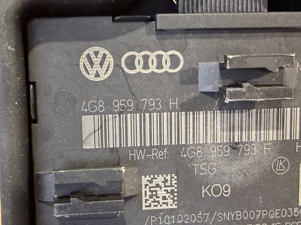 Audi RS7 Control Module Unit 4G8959793H TSG K09 (used)