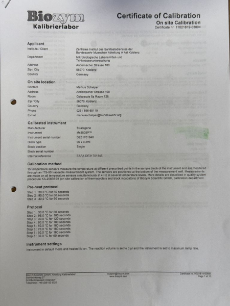 Agilent Technologies Stratagene Mx3005P PCR-System Thermocycler (gebraucht)