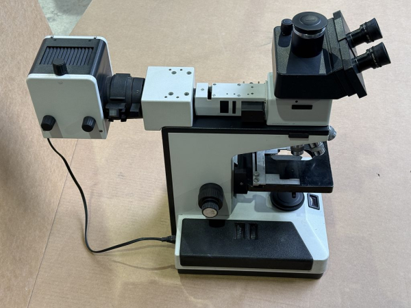 Leitz Wetzlar Metallux-3 Metallmikroskop NPL Fluotar 100x 50x 20x 10x 5x + EA-PS 2016-100 gebraucht