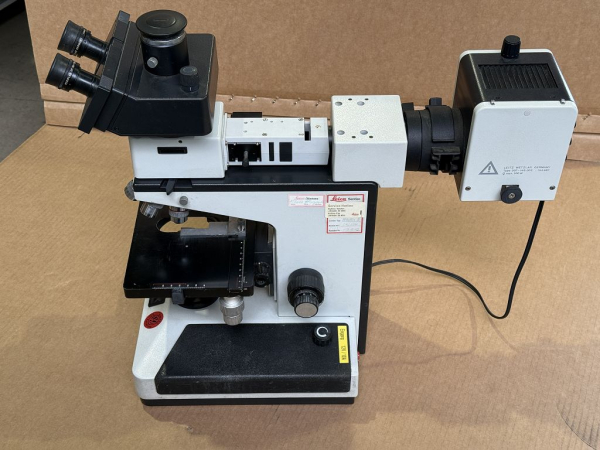 Leitz Wetzlar Metallux-3 Metallmikroskop NPL Fluotar 100x 50x 20x 10x 5x + EA-PS 2016-100 gebraucht