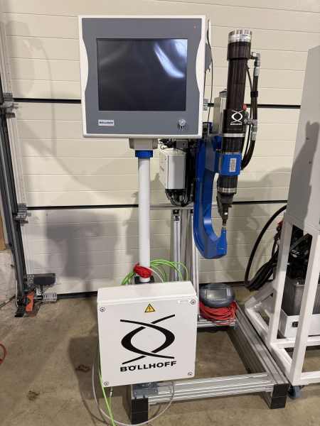 BÖLLHOFF RIVSET Stanznietsystem Halbhohlstanznietsystem Automationsanlage 6073765 gebraucht