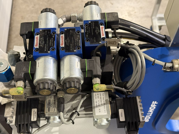 BÖLLHOFF RIVSET Stanznietsystem Halbhohlstanznietsystem Automationsanlage 6073765 gebraucht