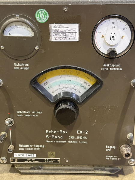 Wandel & Goltermann Echo-Box EX-2 S-Band Messgerät 2650–2950 MHz gebraucht