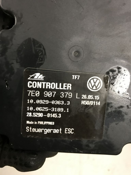7E0614517J 7E0907379L ABS ESP Hydraulic power unit control unit