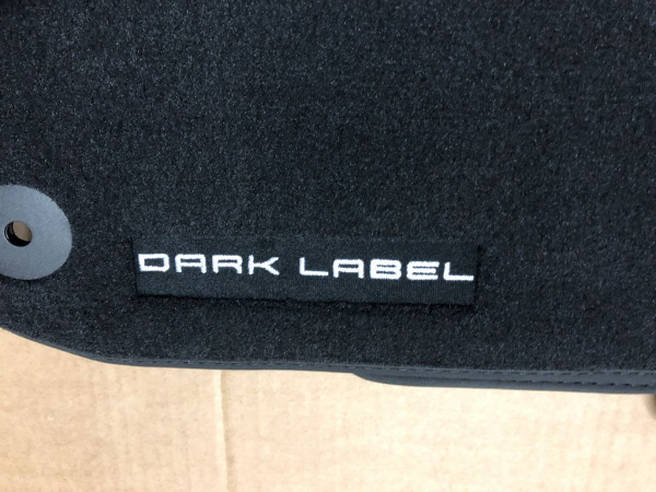 2H7061275 Set of floor mats DARK LABEL Genuine VW Amarok NEW
