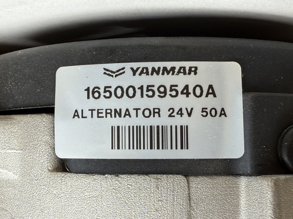 Yanmar Lichtmaschine 16500159540A 165001-59540-A 24V 50A (Neu)