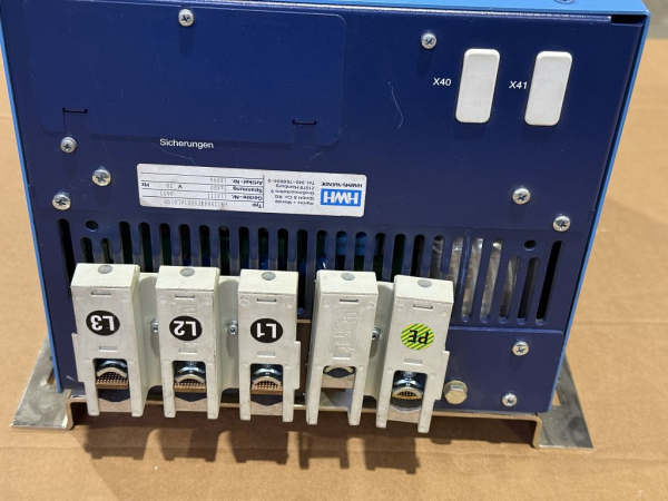 Harms+Wende HW2000 medium frequency system welding controller HWI2808WFSERIAL0100 18096 used