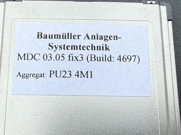 Baumüller Einbau-Einzelleistungseinheit BUM62T-100/130-54-M-016 311760 BUS6-M gebraucht