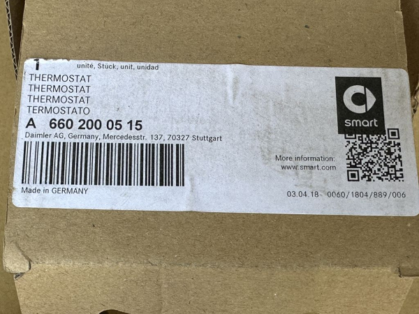 A6602000515 original SMART Thermostat NEU