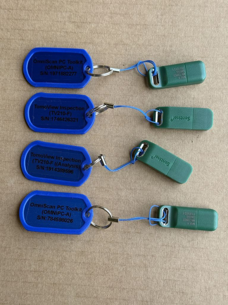 Olympus OmniScan MX2 multi-technology inspection device OMNI2-103134 OMNI-M2-PA32128PR used