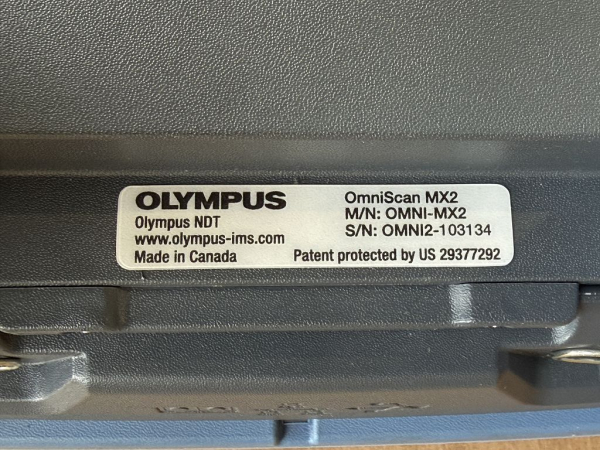 Olympus OmniScan MX2 multi-technology inspection device OMNI2-103134 OMNI-M2-PA32128PR used